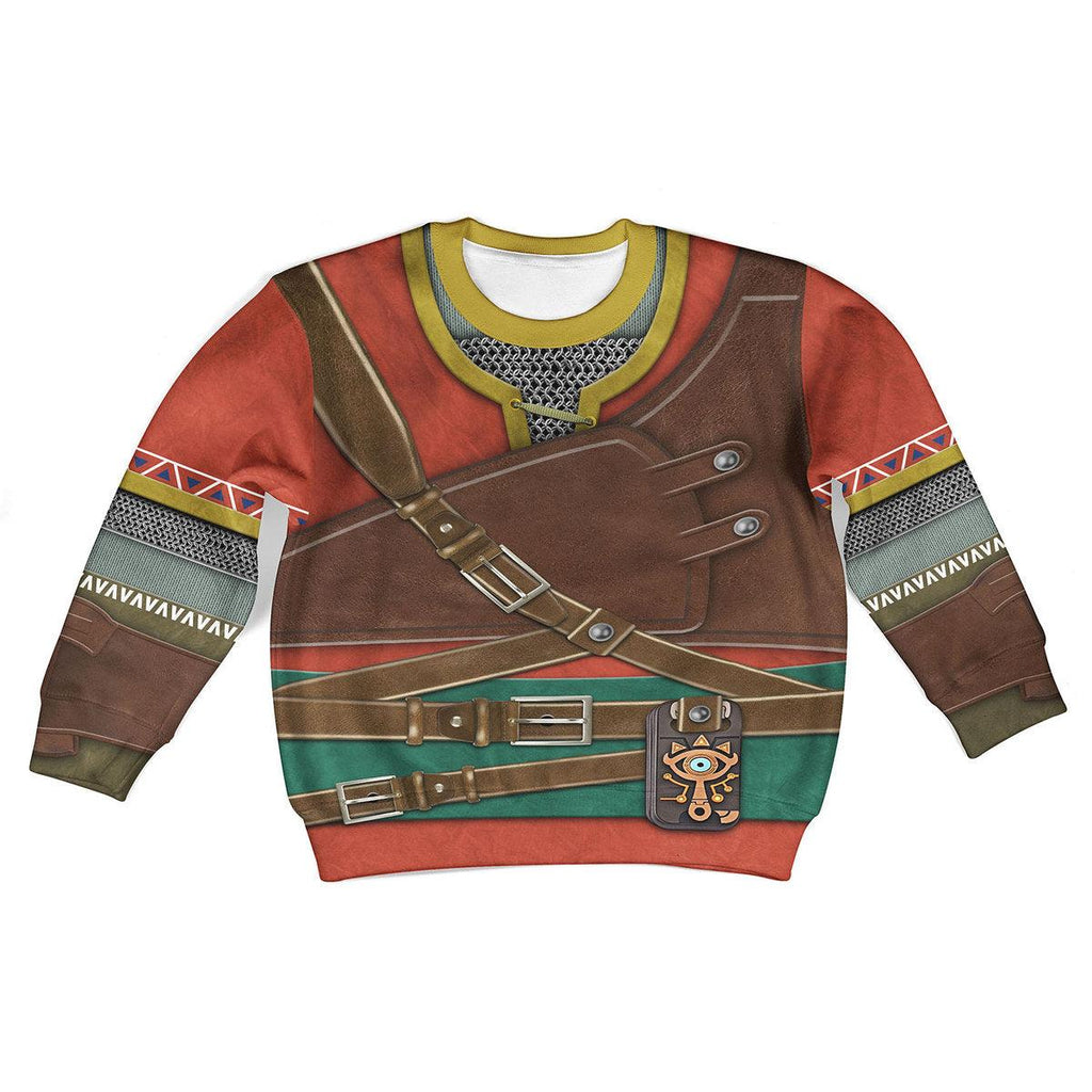 Hylian Armor Kid Tops Hoodie Sweatshirt T-Shirt - OodieGang.com