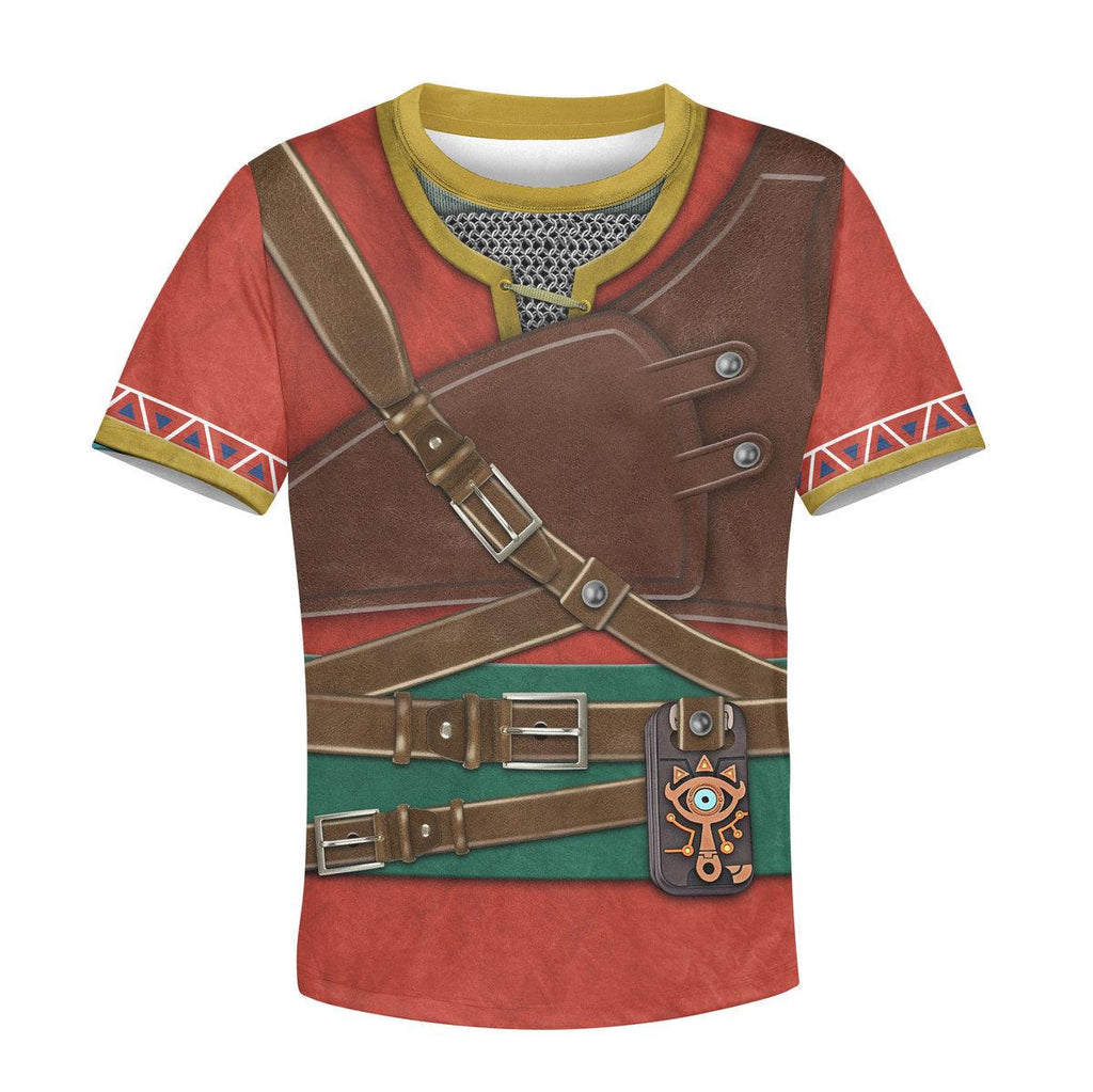 Hylian Armor Kid Tops Hoodie Sweatshirt T-Shirt - OodieGang.com