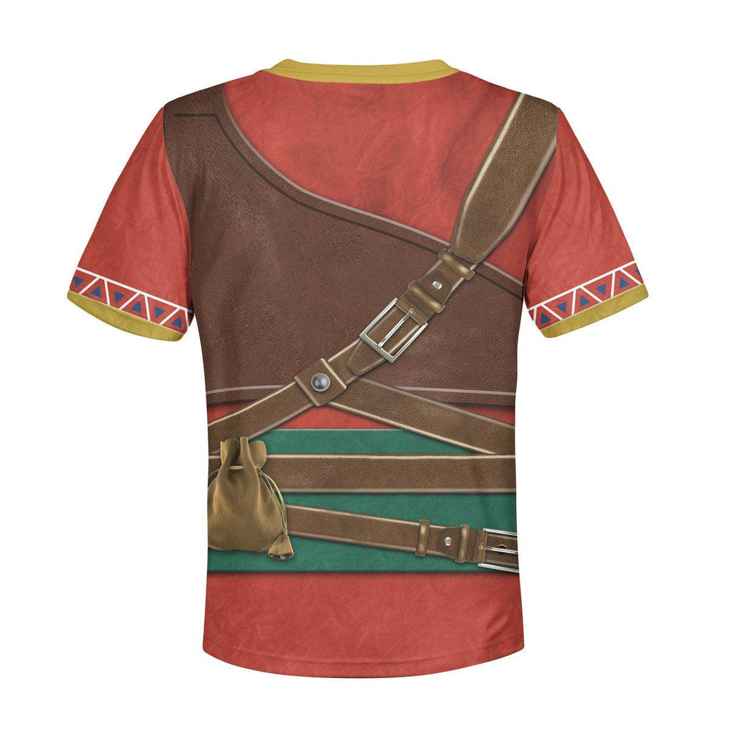 Hylian Armor Kid Tops Hoodie Sweatshirt T-Shirt - OodieGang.com