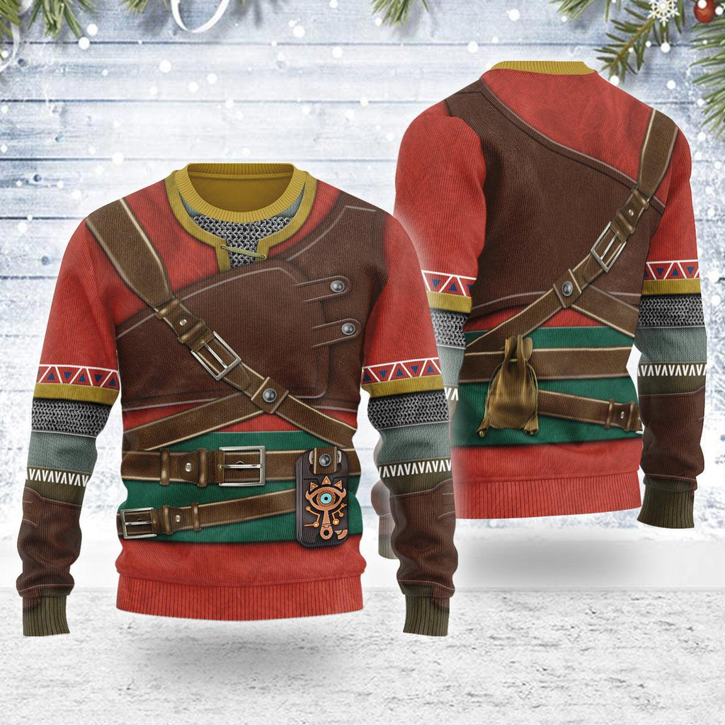 Hylian Armor Themed Costume Unisex Christmas Wool Sweater - OodieGang.com