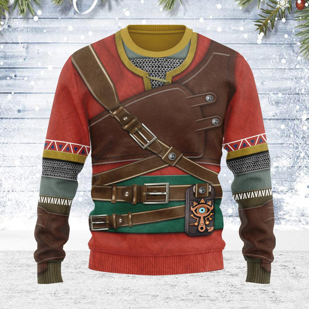 Hylian Armor Themed Costume Unisex Christmas Wool Sweater - OodieGang.com