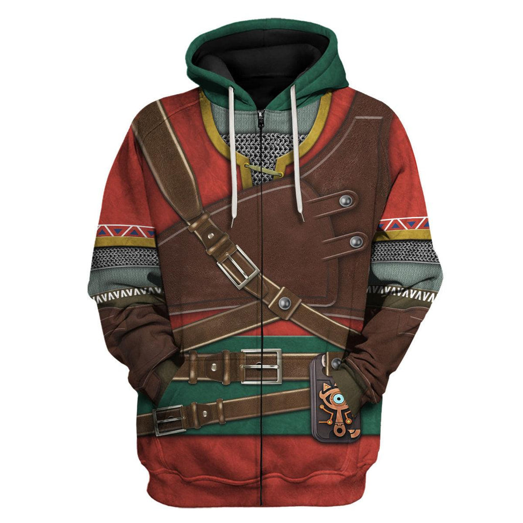 Hylian Armor Unisex Hoodie Sweatshirt T-shirt Sweatpants Cosplay - DucG