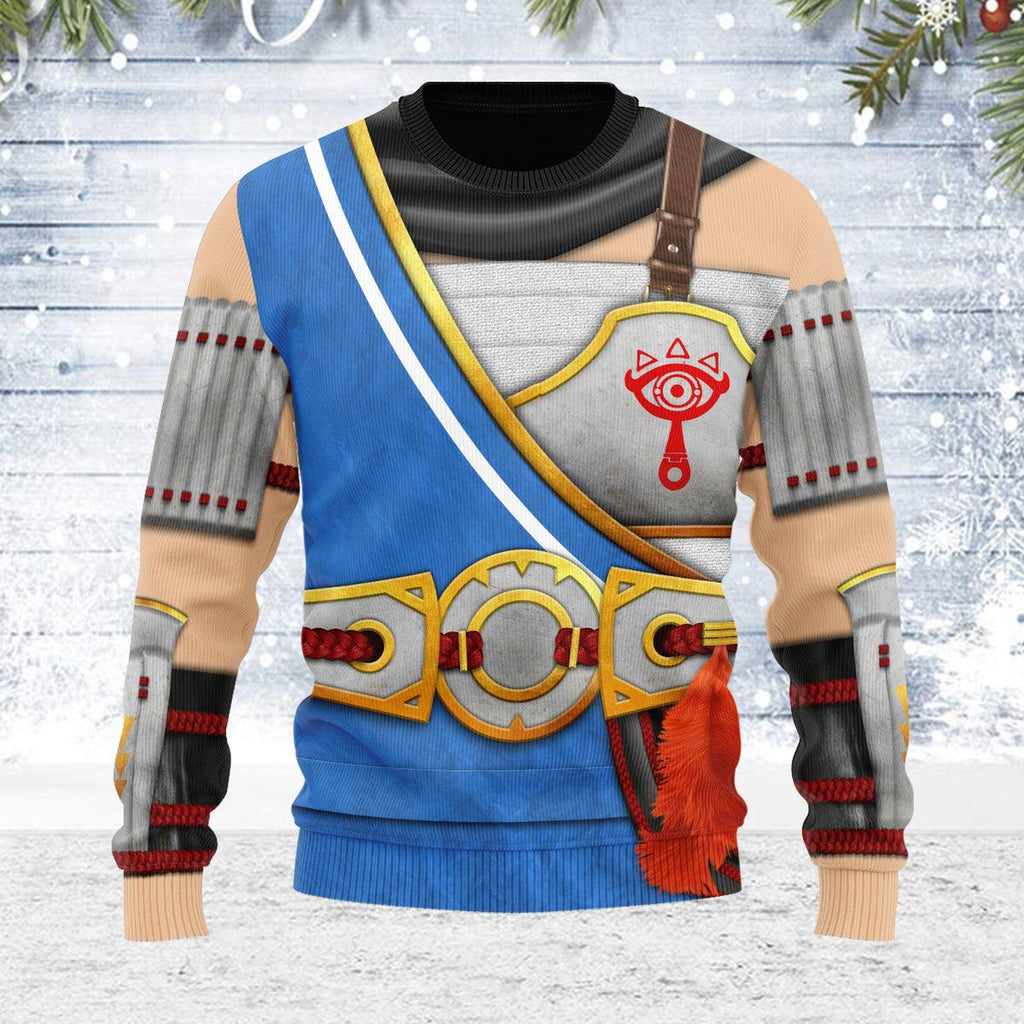 Impa Armor Themed Costume Unisex Christmas Wool Sweater - OodieGang.com