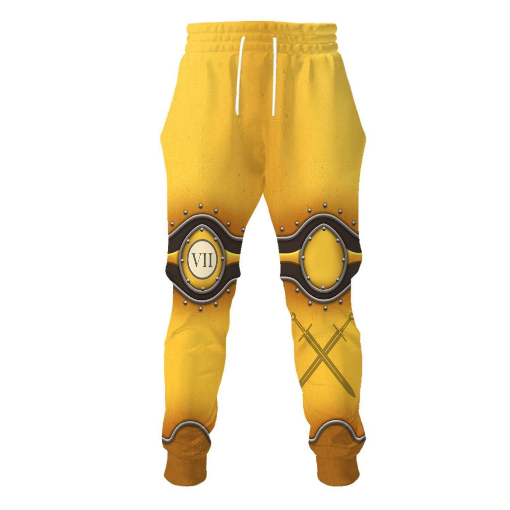 Imperial Fists in Mark III Power Armor T-shirt Hoodie Sweatpants Cosplay - OodieGang