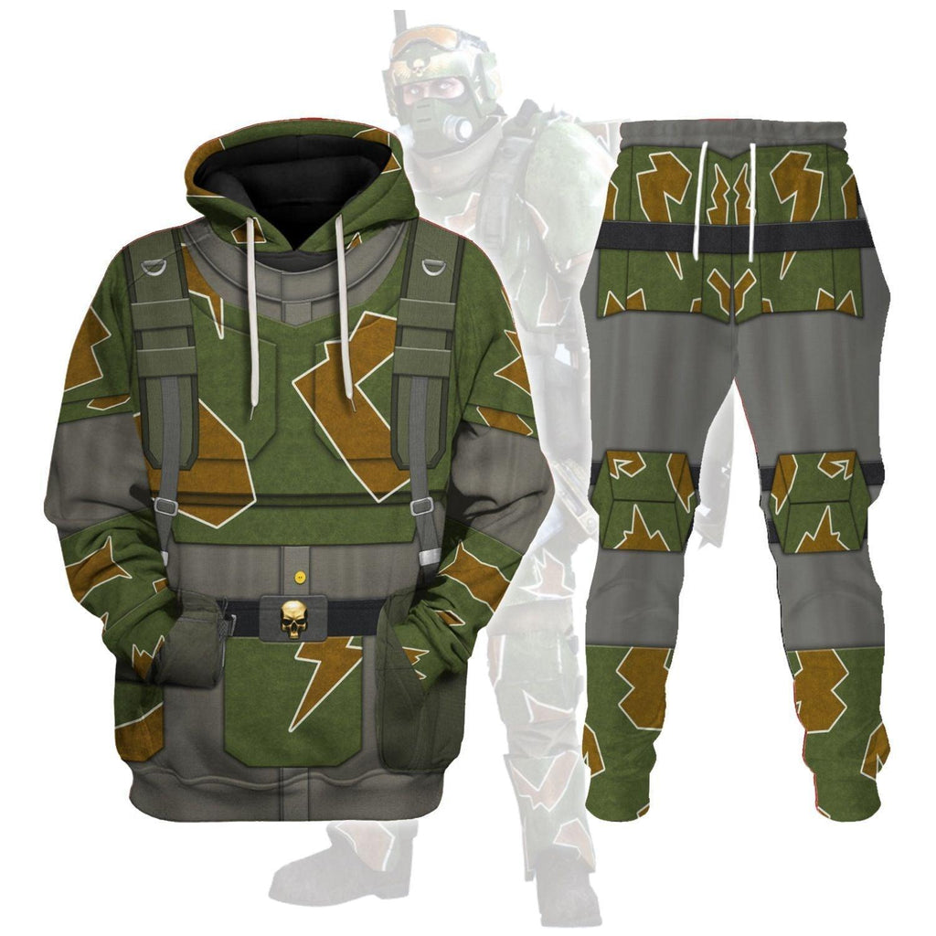 Imperial Guard Kasrkin T-shirt Hoodie Sweatpants Cosplay - OodieGang