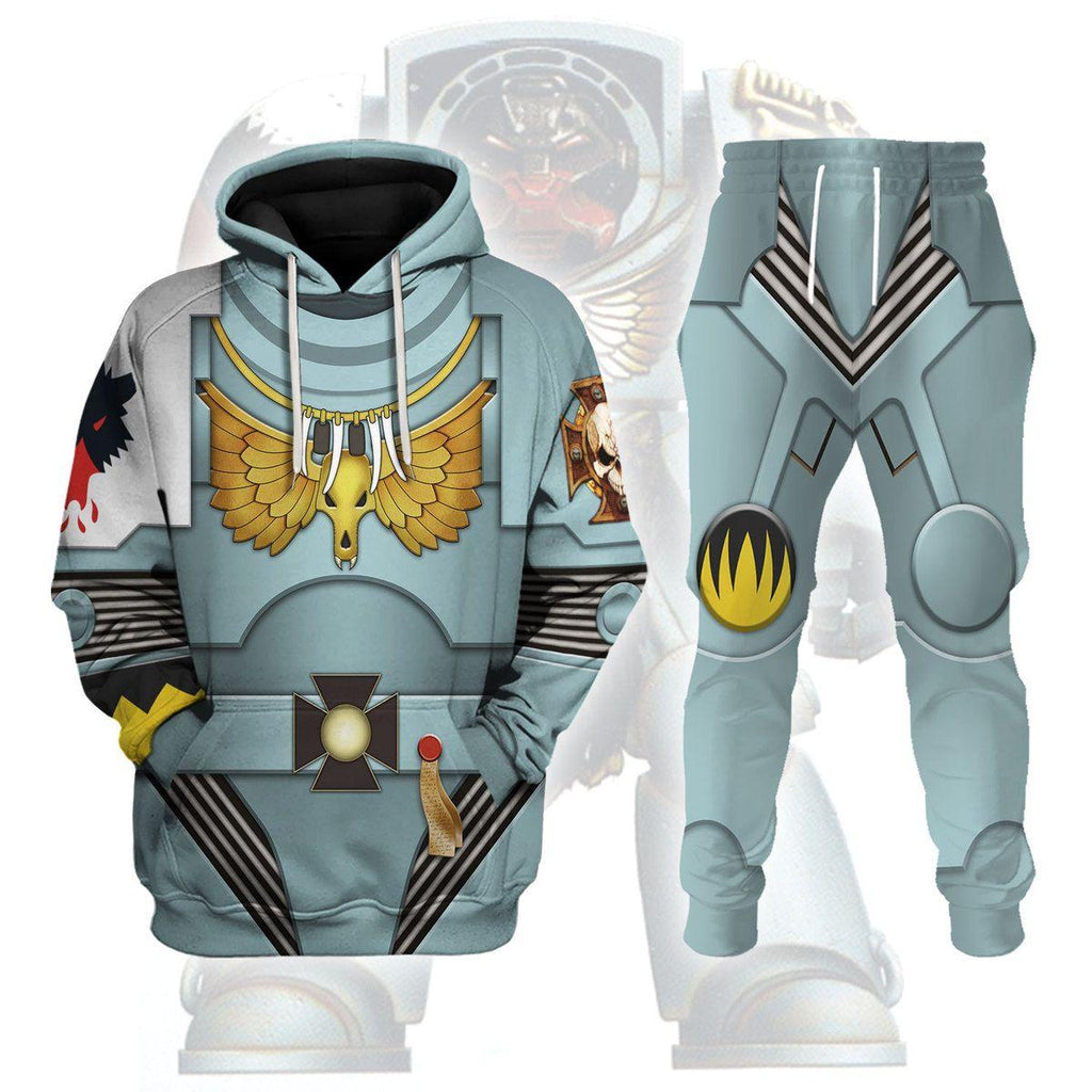 Indomitus Pattern Terminator Armor Space Wolves T-shirt Hoodie Sweatpants Cosplay - OodieGang