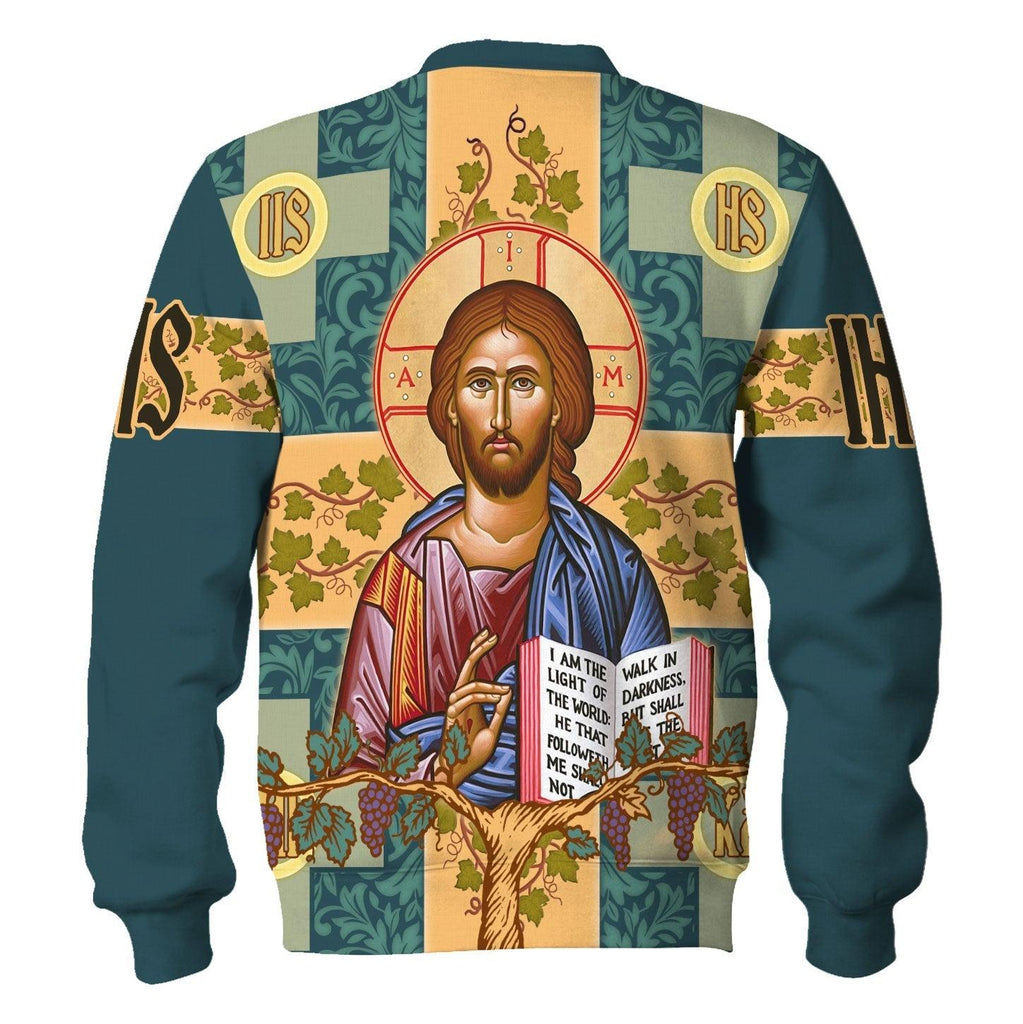 Jesus Christ Byzantine Greek Orthodoxy Sweatshirt - OodieGang