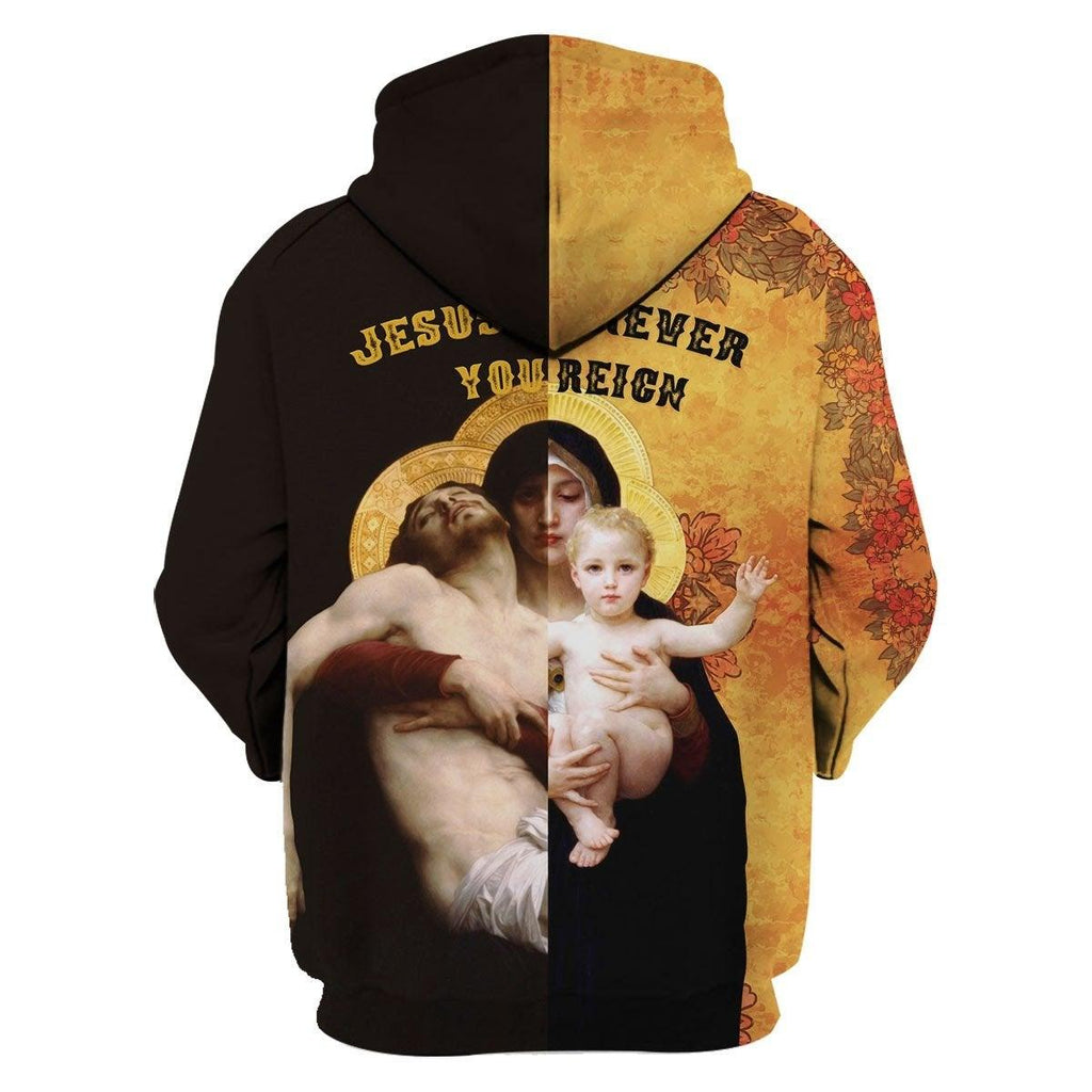 Jesus Forever You Reign Hoodie - OodieGang