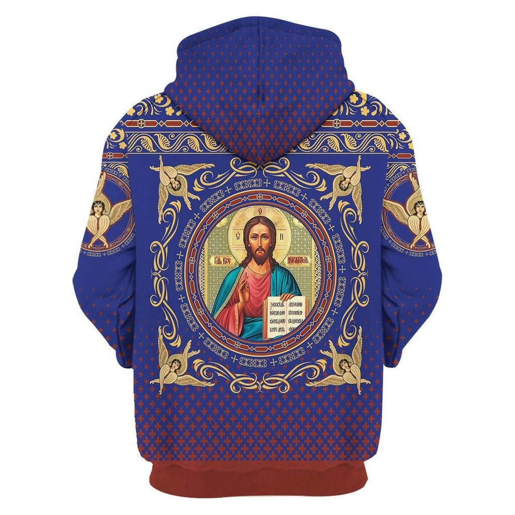 Jesus Zip Hoodie - OodieGang