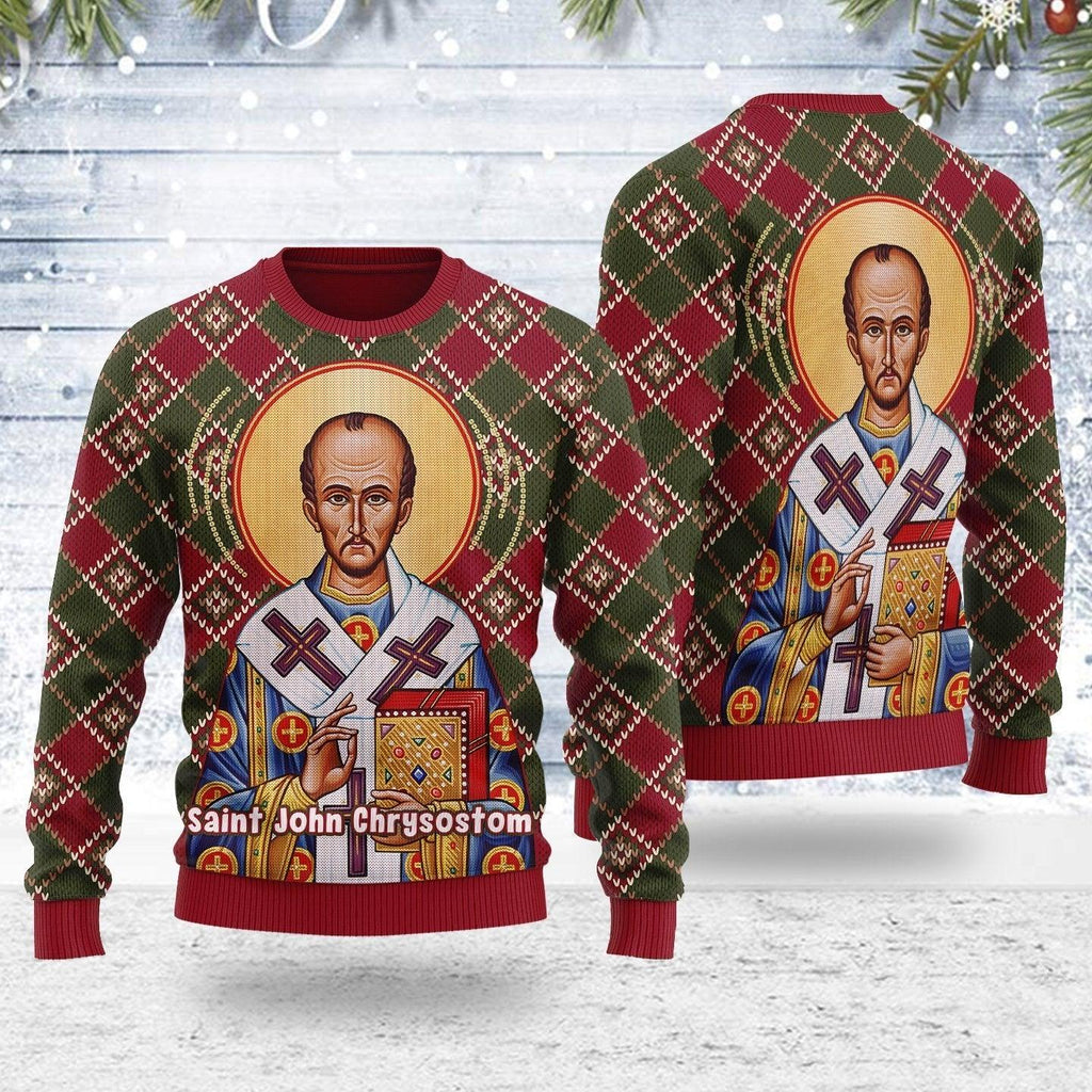 John the Apostle Ugly Christmas Sweater - OodieGang