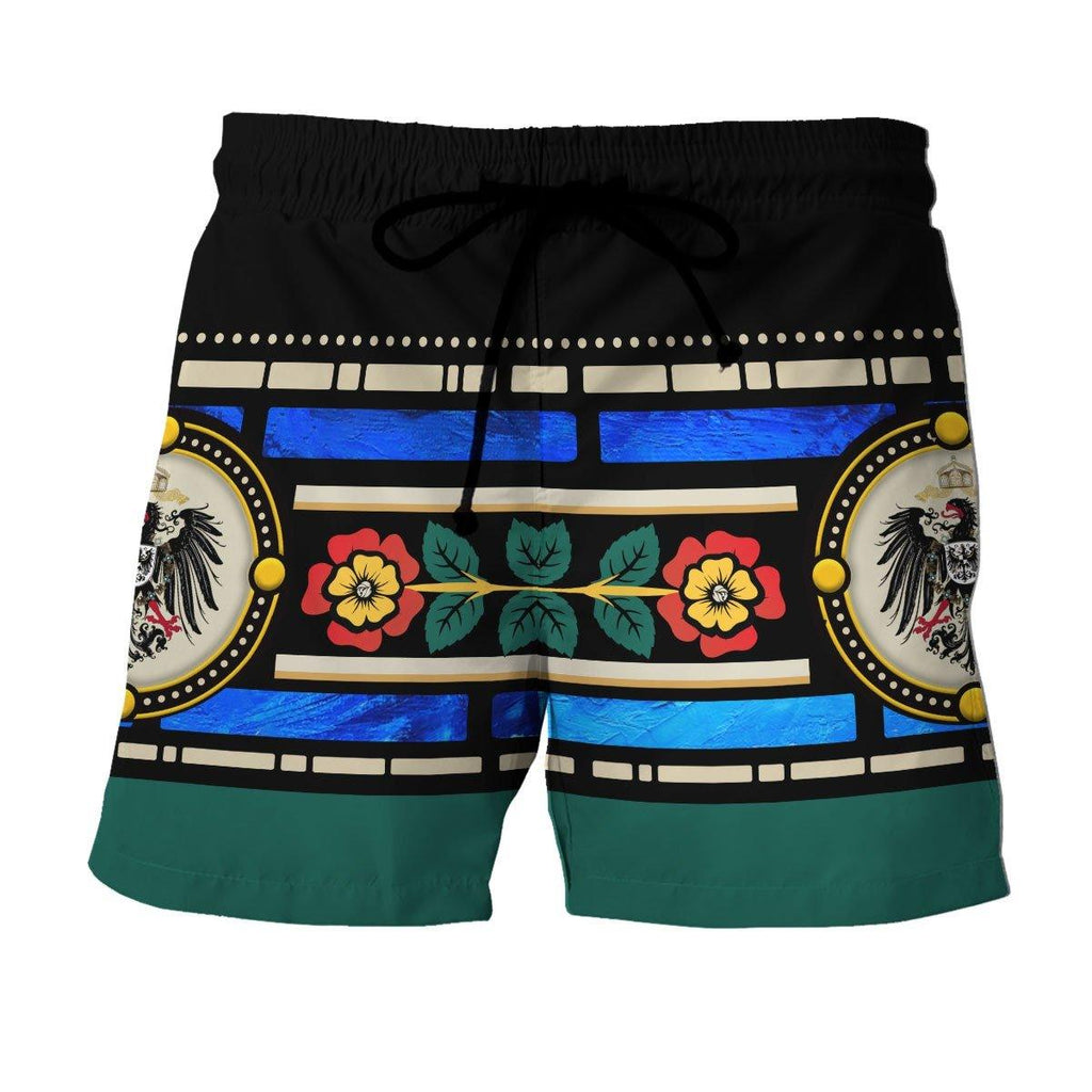 Kaiser Wilhelm Ii Beach Shorts / S Qm802