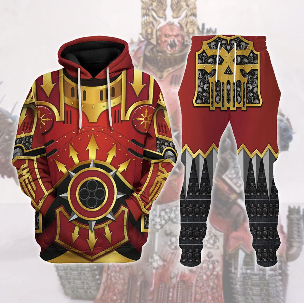 Khorne Lord of Skulls T-shirt Hoodie Sweatpants Cosplay - OodieGang