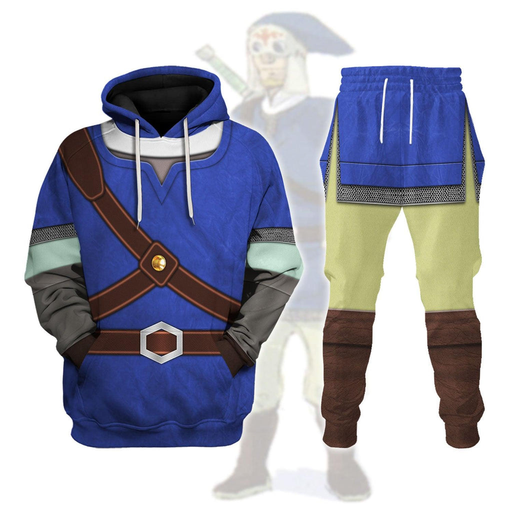 Knights of Skyloft Blue Unisex Hoodie Sweatshirt T-shirt Sweatpants Cosplay - CustomsPig.com