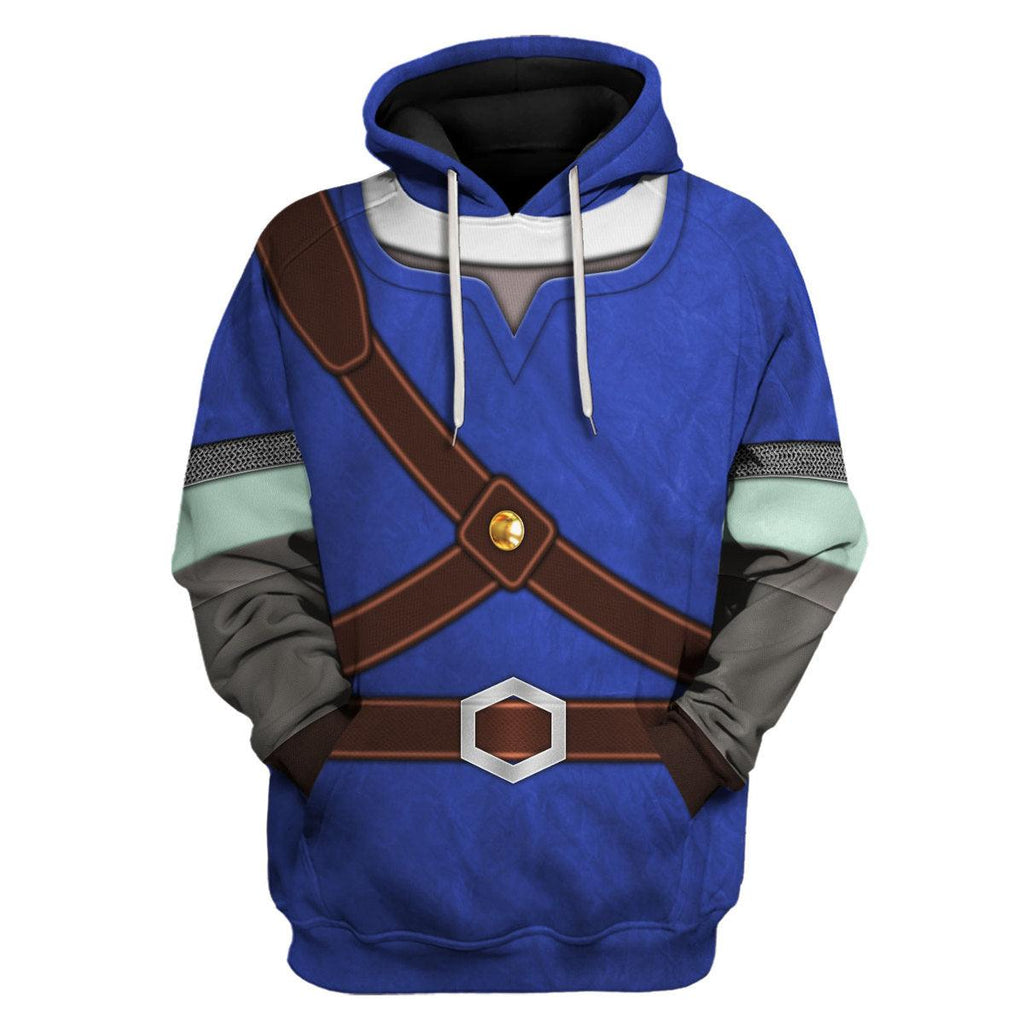 Knights of Skyloft Blue Unisex Hoodie Sweatshirt T-shirt Sweatpants Cosplay - OodieGang.com