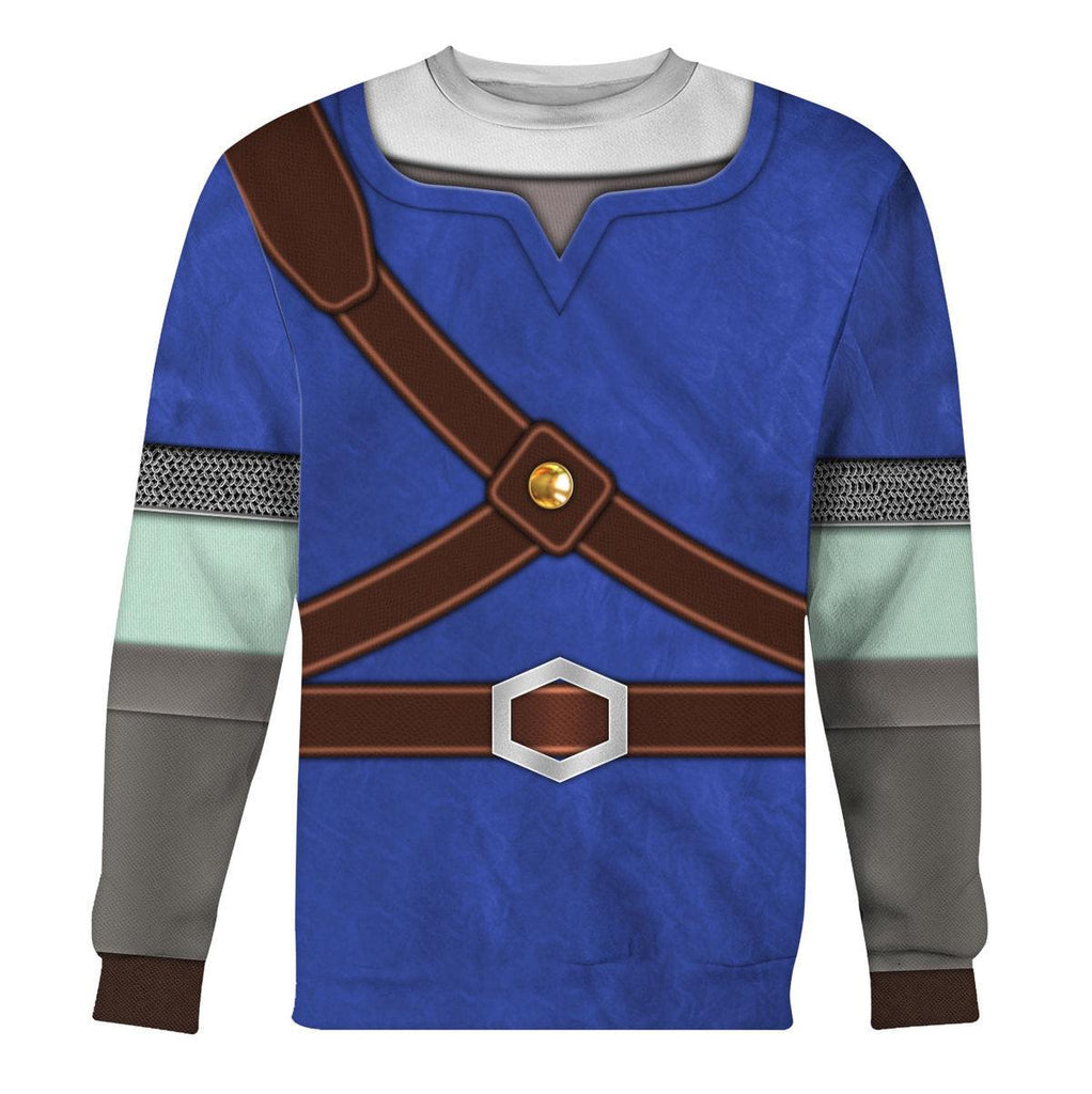 Knights of Skyloft Blue Unisex Hoodie Sweatshirt T-shirt Sweatpants Cosplay - OodieGang.com