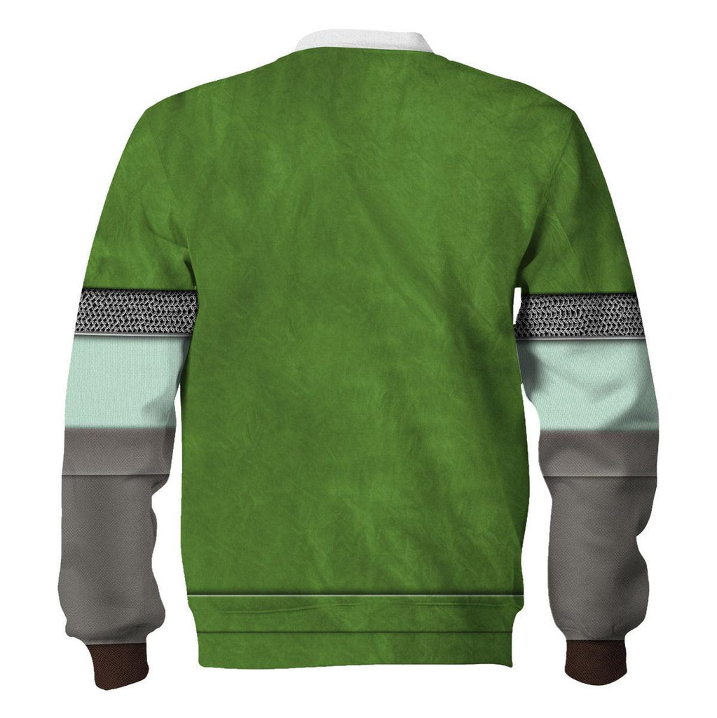 Knights of Skyloft Green New Unisex Hoodie Sweatshirt T-shirt Sweatpants Cosplay - OodieGang.com