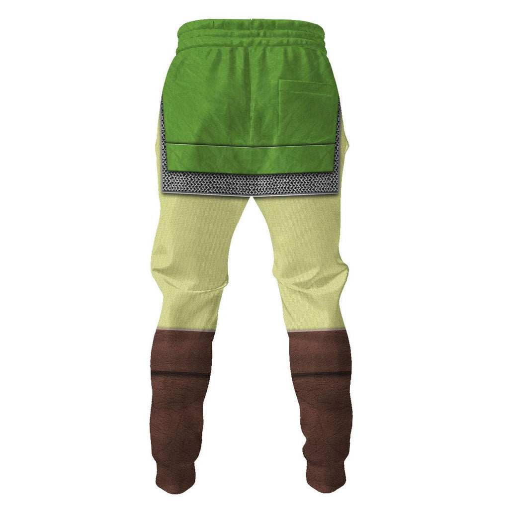 Knights of Skyloft Green Shield Unisex Hoodie Sweatshirt T-shirt Sweatpants Cosplay - OodieGang.com