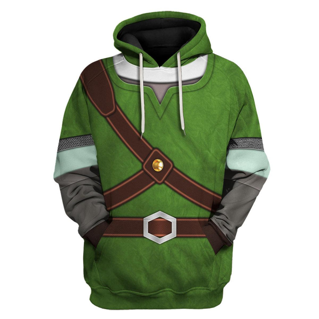 Knights of Skyloft Green Unisex Hoodie Sweatshirt T-shirt Sweatpants Cosplay - OodieGang.com