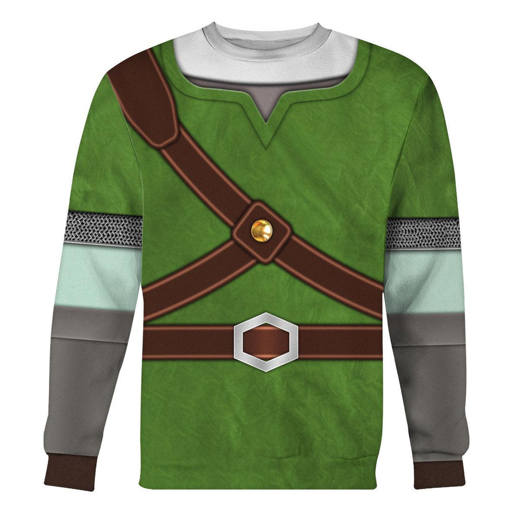 Knights of Skyloft Green Unisex Hoodie Sweatshirt T-shirt Sweatpants Cosplay - OodieGang.com