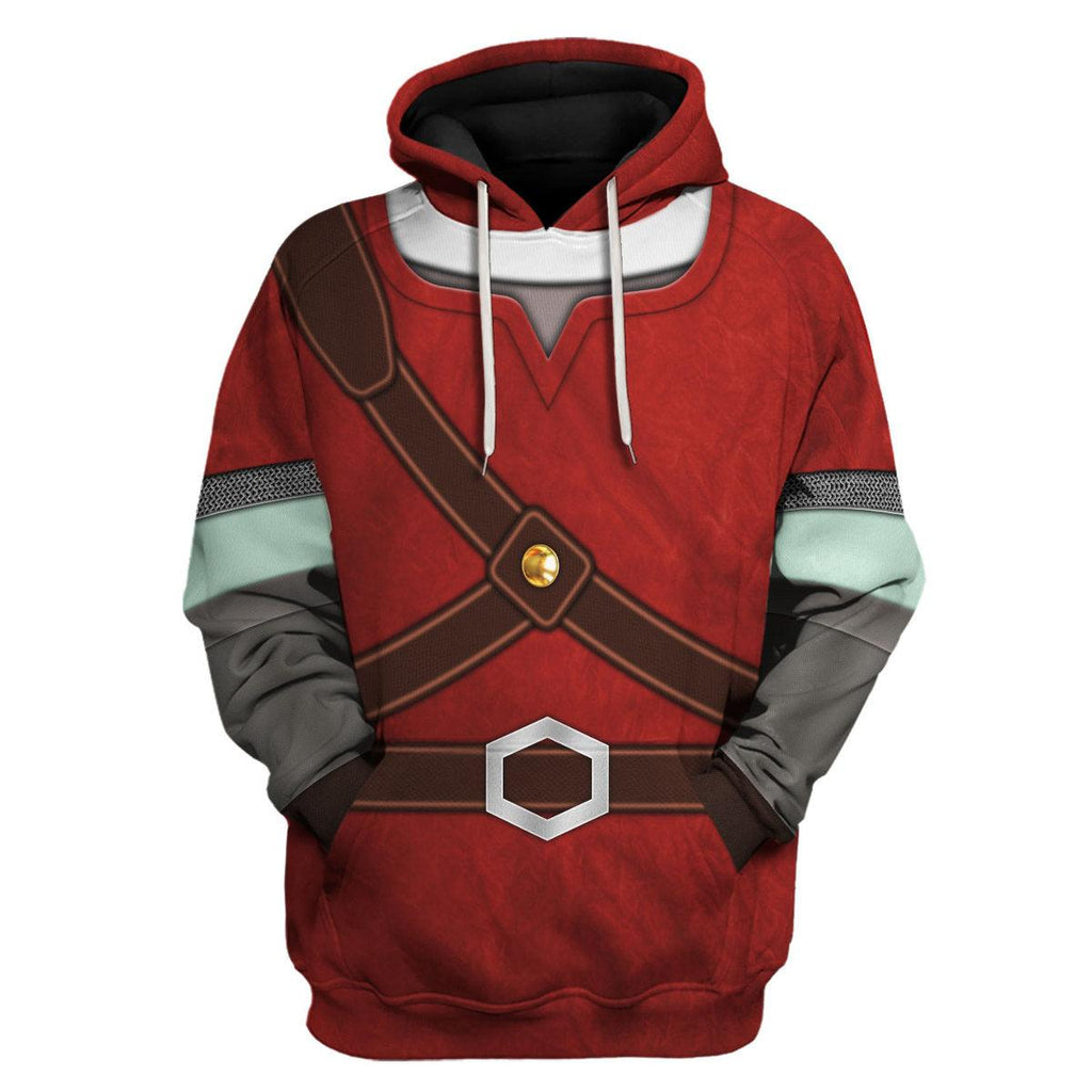 Knights of Skyloft Red Unisex Hoodie Sweatshirt T-shirt Sweatpants Cosplay - OodieGang.com