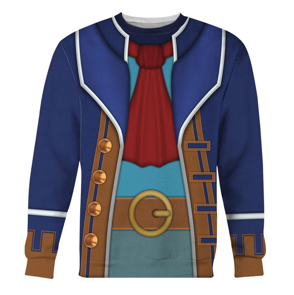 Linebeck Costume Unisex Hoodie Sweatshirt T-shirt Sweatpants Cosplay - OodieGang.com