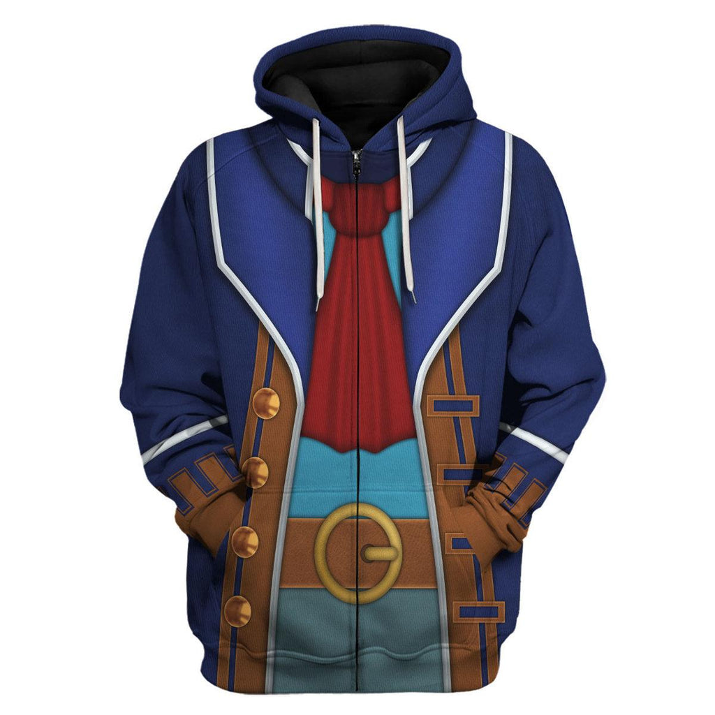 Linebeck Costume Unisex Hoodie Sweatshirt T-shirt Sweatpants Cosplay - OodieGang.com