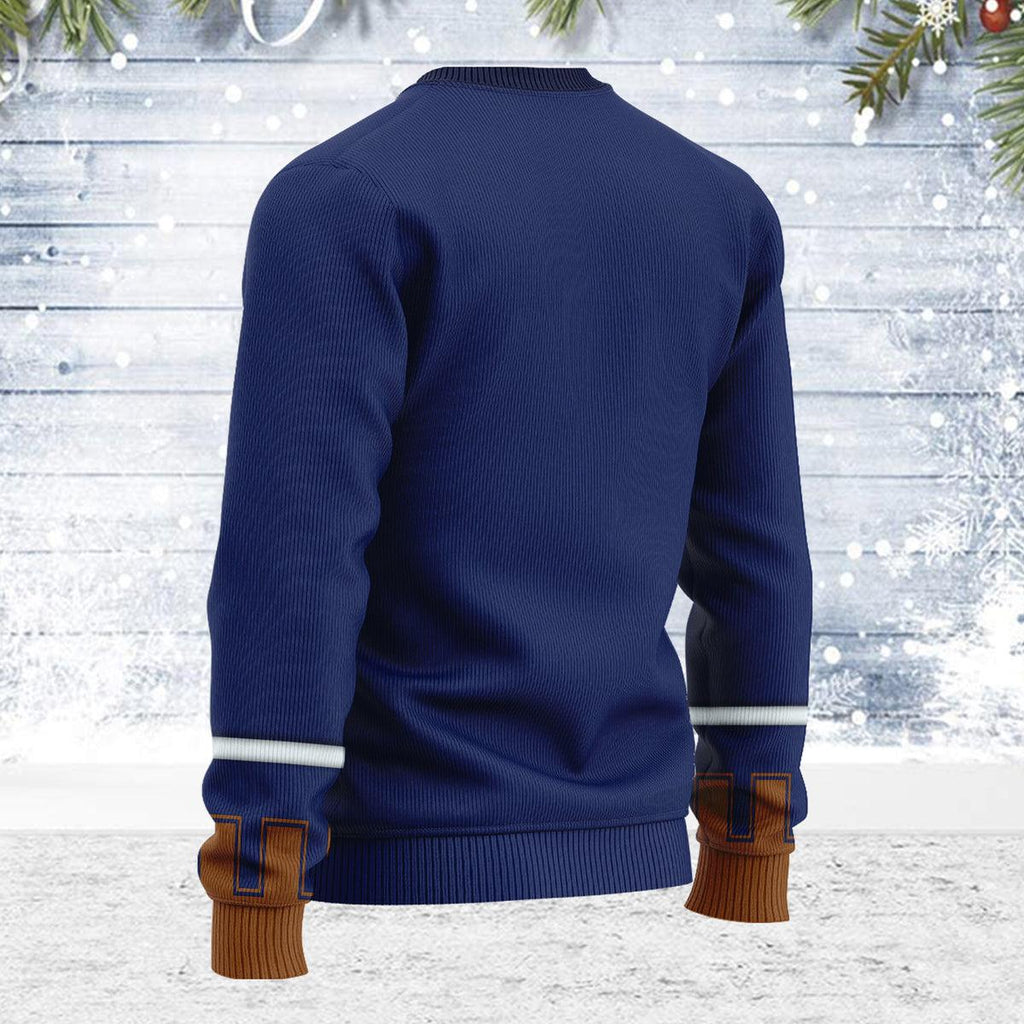 Linebeck Themed Costume Unisex Christmas Wool Sweater - OodieGang.com