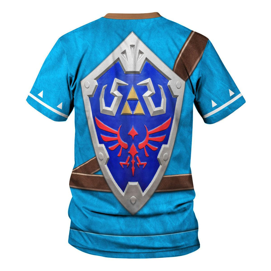 Link Attire Champion's Tunic Shield Unisex Hoodie Sweatshirt T-shirt Sweatpants Cosplay - OodieGang.com