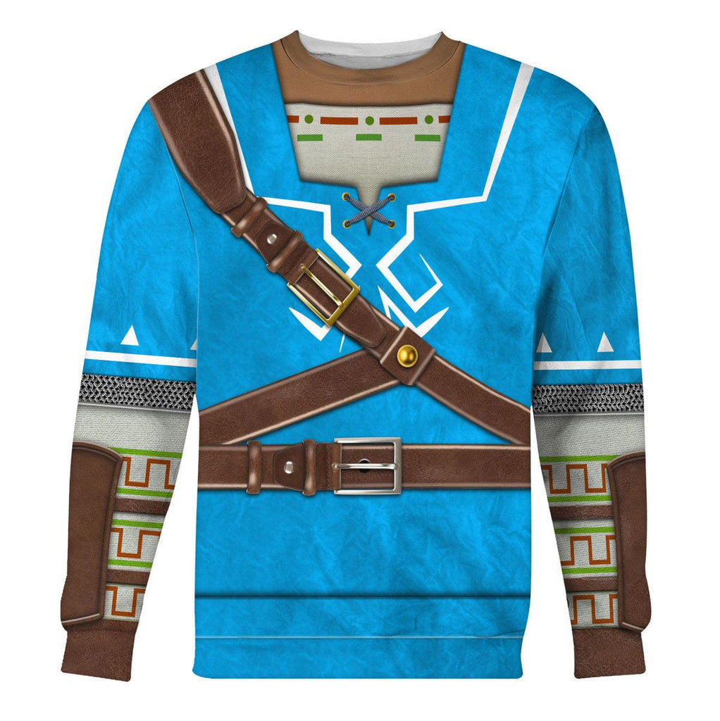 Link Attire Champion's Tunic Shield Unisex Hoodie Sweatshirt T-shirt Sweatpants Cosplay - OodieGang.com