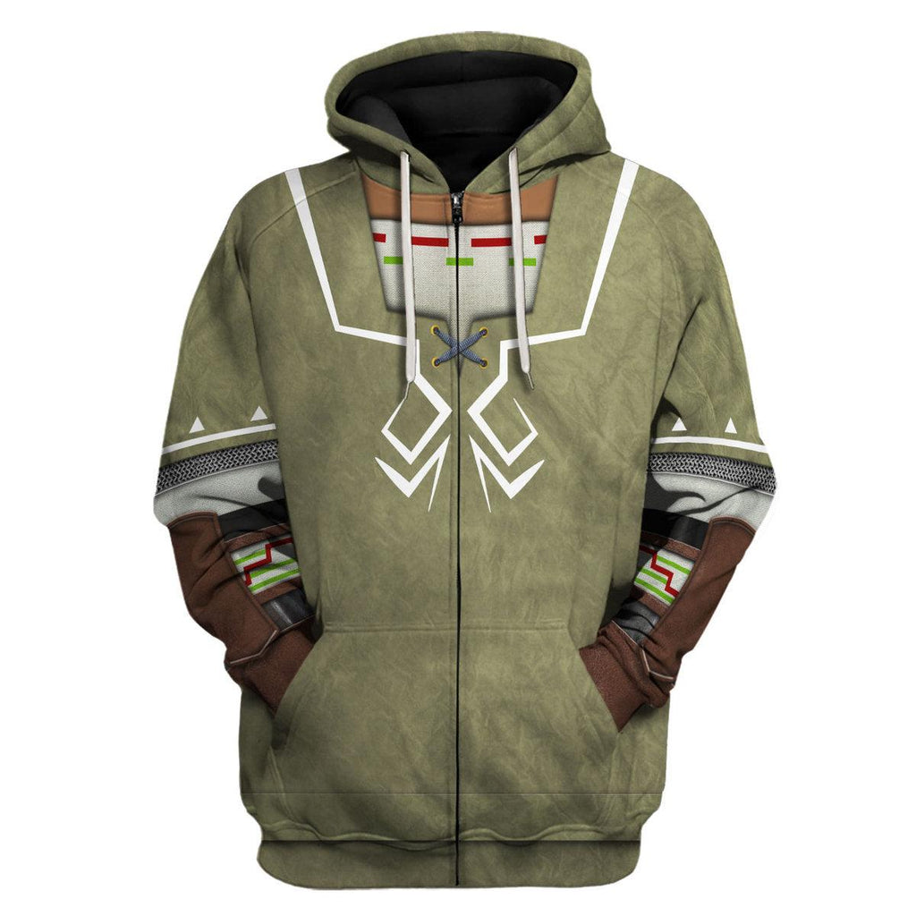 Link Attire New Unisex Hoodie Sweatshirt T-shirt Sweatpants Cosplay - OodieGang.com