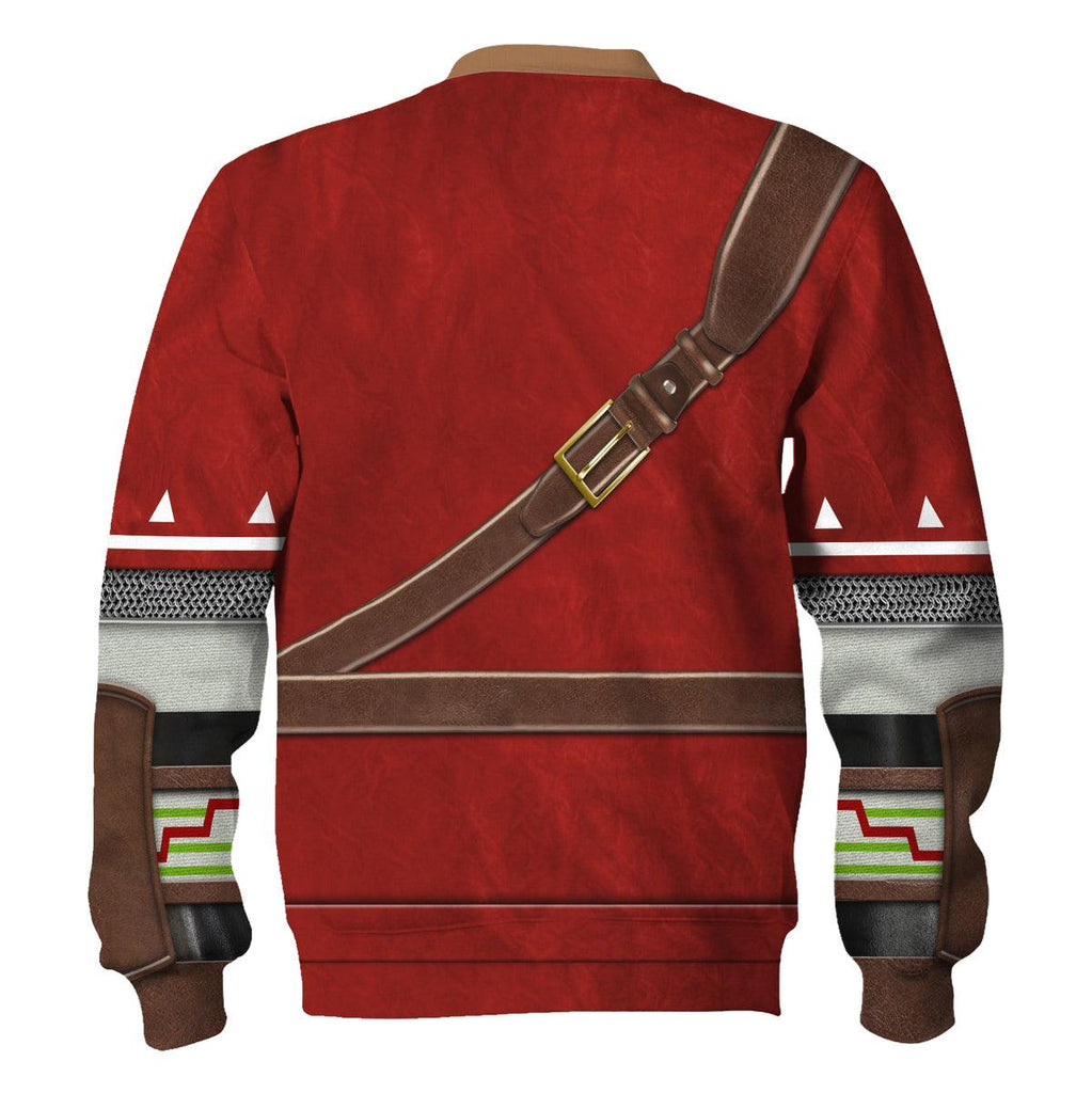 Link Goron Tunic Attire Unisex Hoodie Sweatshirt T-shirt Sweatpants Cosplay - OodieGang.com