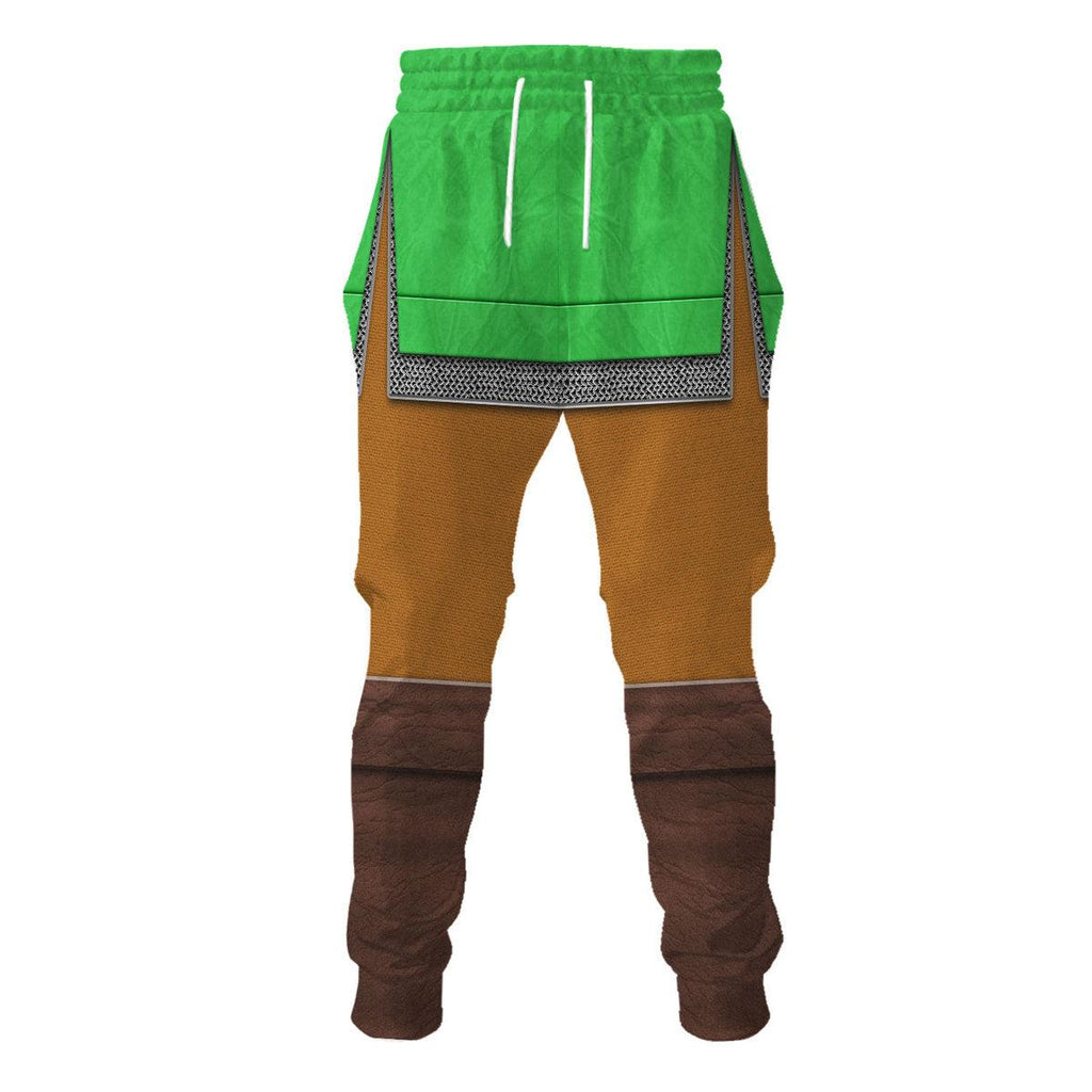 Link Iconic Shield Iconic Costume Unisex Hoodie Sweatshirt T-shirt Sweatpants Cosplay - OodieGang.com