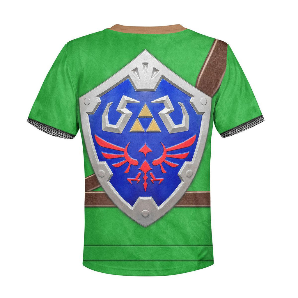 Link Iconic Shield Kid Tops Hoodie Sweatshirt T-Shirt - OodieGang.com