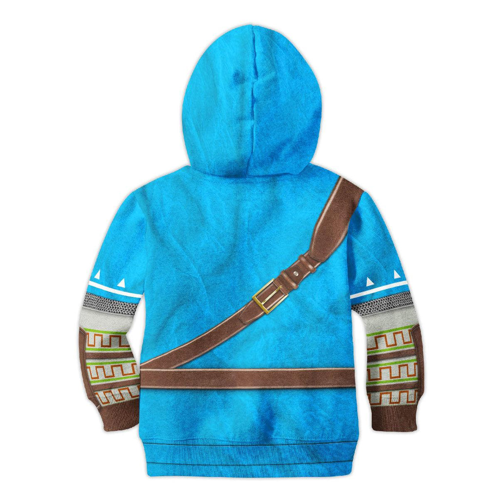 Link Zelda Champion's Tunic Kid Tops Hoodie Sweatshirt T-Shirt - OodieGang.com