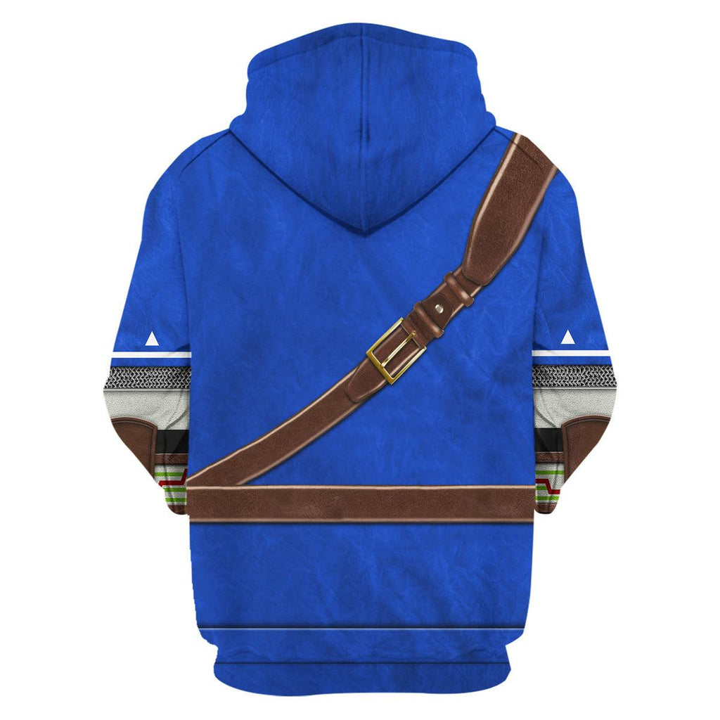 Link Zora Tunic Attire Unisex Hoodie Sweatshirt T-shirt Sweatpants Cosplay - OodieGang.com