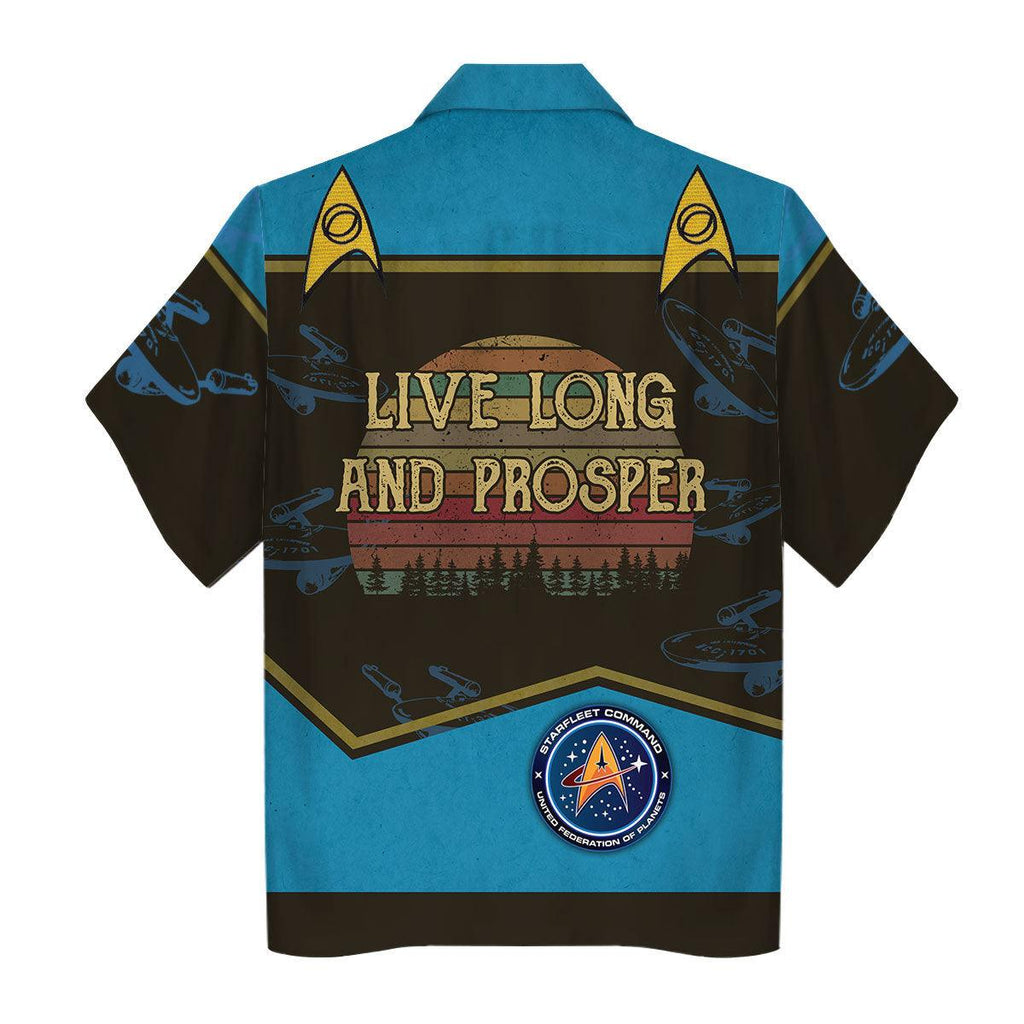 Live Long And Prosper Sunset Retro Vintage Hoodie Sweatshirt T-shirt Apparel - OodieGang.com