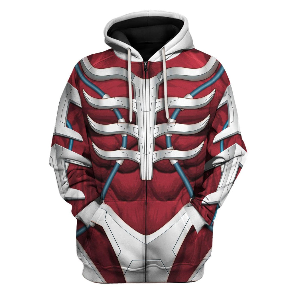 Lord Zedd Mighty Morphin Hoodies Sweatshirt T-shirt Hawaiian Tracksuit - OodieGang.com