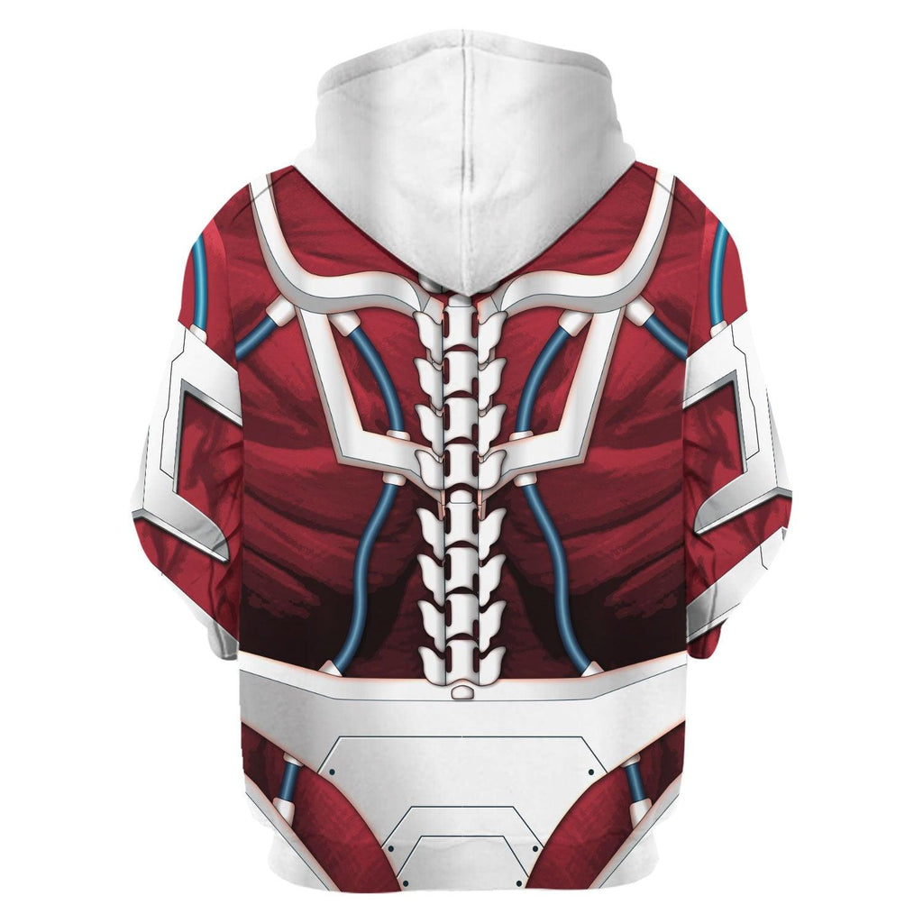 Lord Zedd Mighty Morphin Hoodies Sweatshirt T-shirt Hawaiian Tracksuit - OodieGang.com