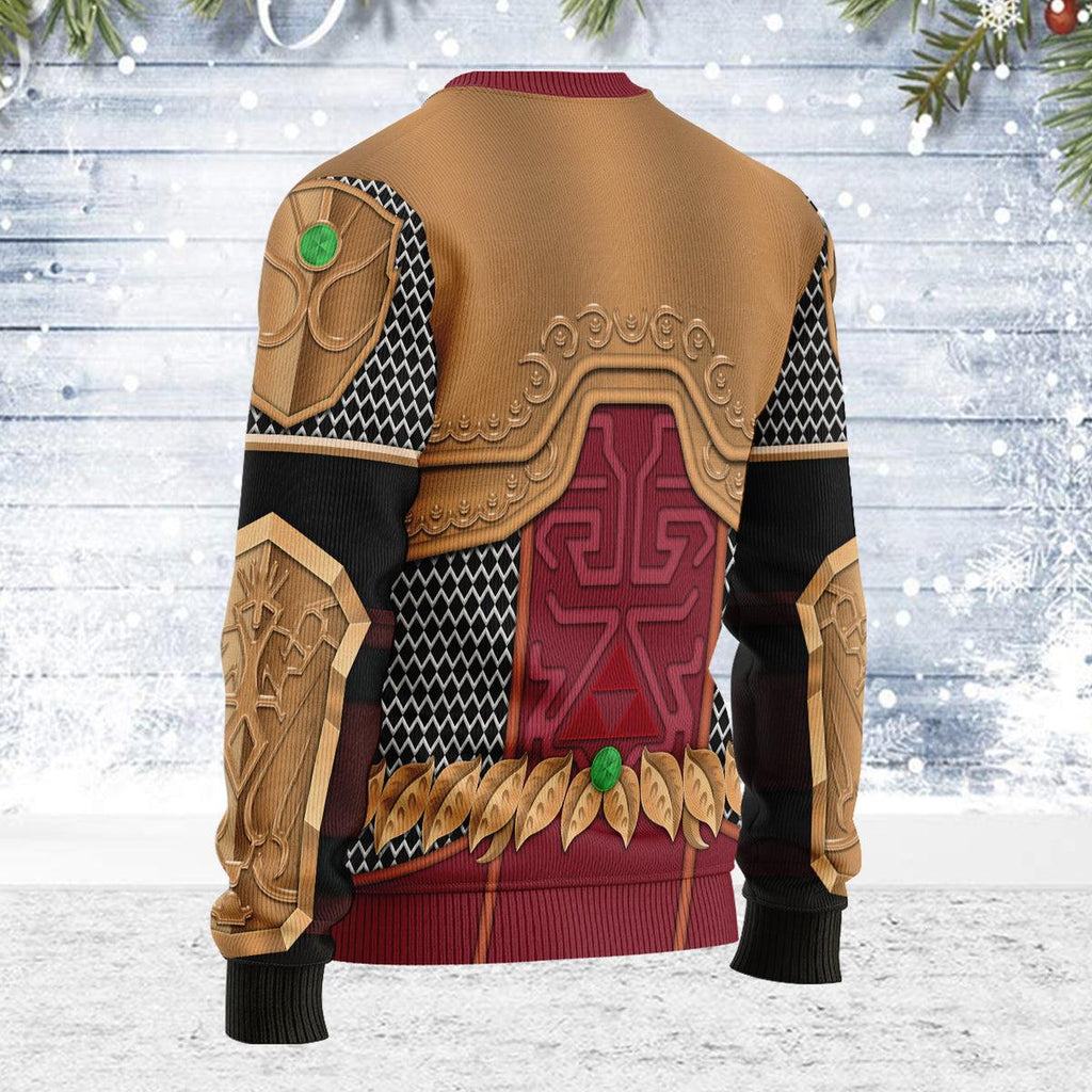 Magic Armor Twilight Princess Themed Costume Unisex Christmas Wool Sweater - OodieGang.com