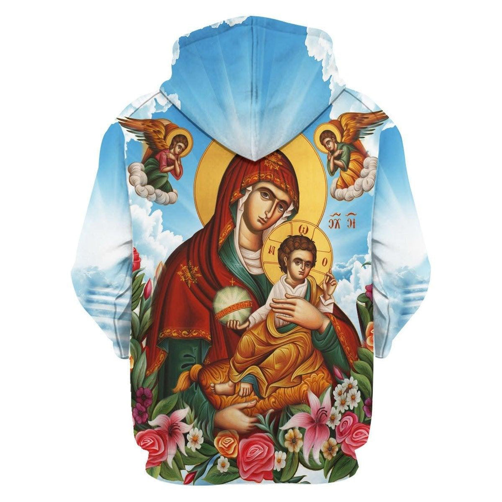 Mary Eastern Christianity Hoodie - OodieGang