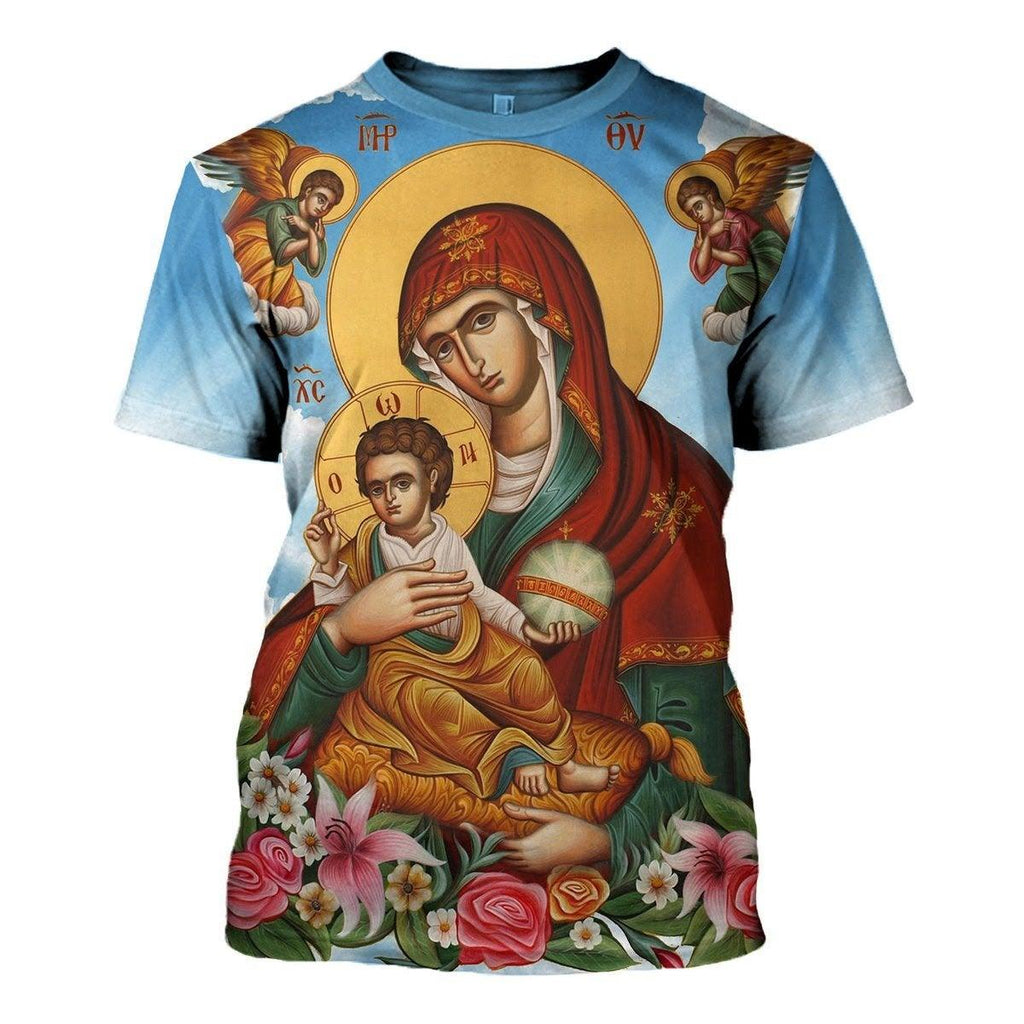 Mary Eastern Christianity T-shirt - OodieGang