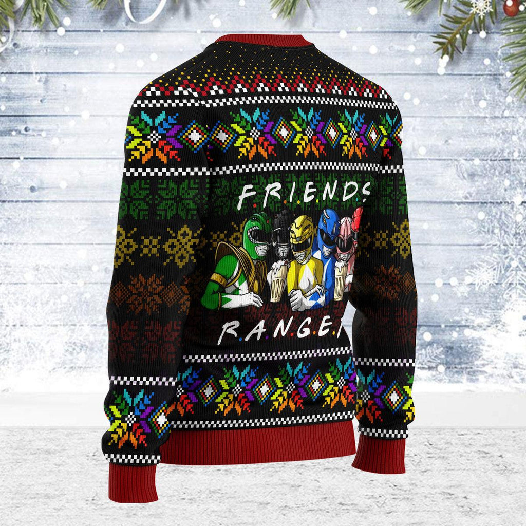 Merry Christmas Friend Rangers Unisex Wool Sweater - OodieGang.com