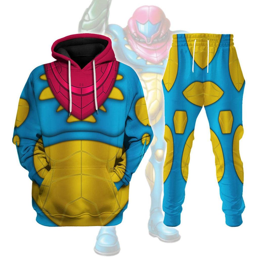 Metroid Fusion Hoodies Sweatshirt T-shirt Hawaiian Tracksuit - CustomsPig.com