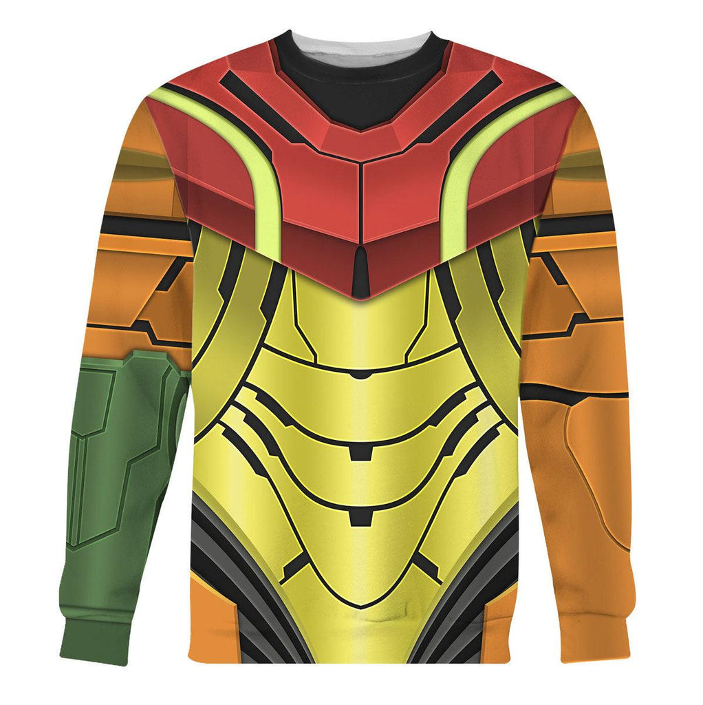 Metroid Prime Hoodies Sweatshirt T-shirt Hawaiian Tracksuit - OodieGang.com