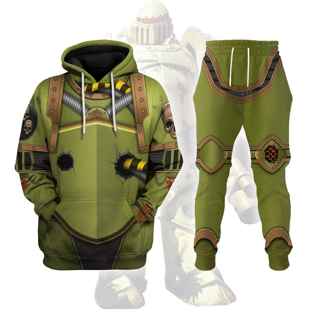 Nurgle Chaos Space Marines T-shirt Hoodie Sweatpants Cosplay - OodieGang