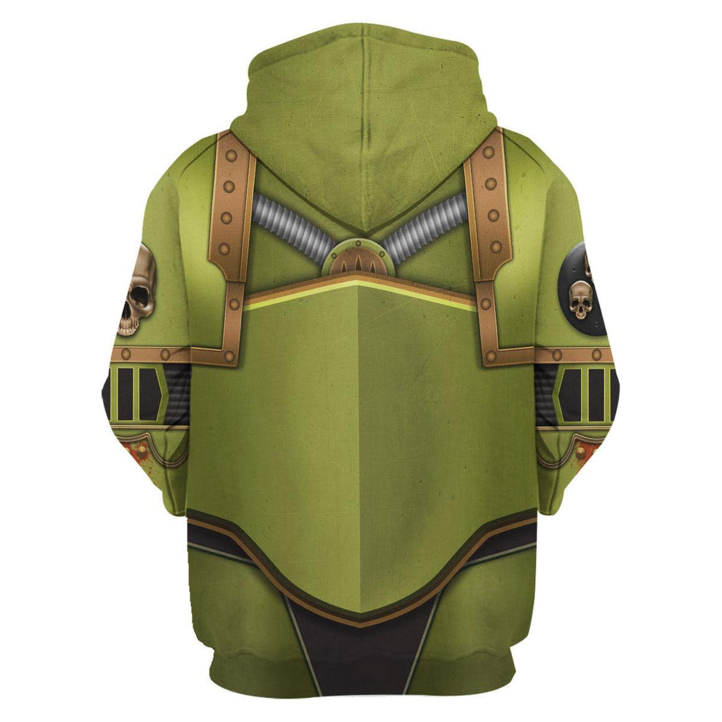 Nurgle Chaos Space Marines T-shirt Hoodie Sweatpants Cosplay - OodieGang