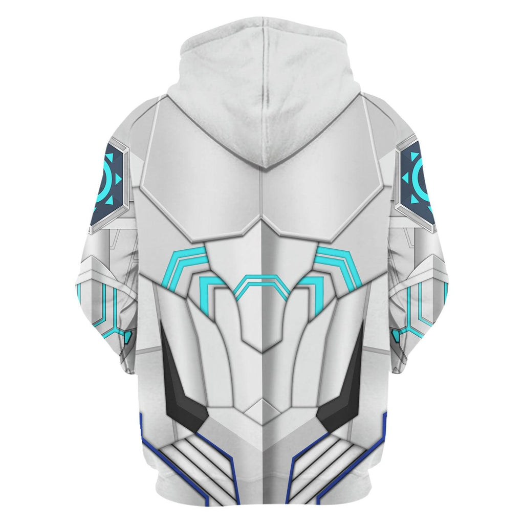 Omnimon Merciful Mode Hoodie T-shirt Sweatpants Cosplay - OodieGang