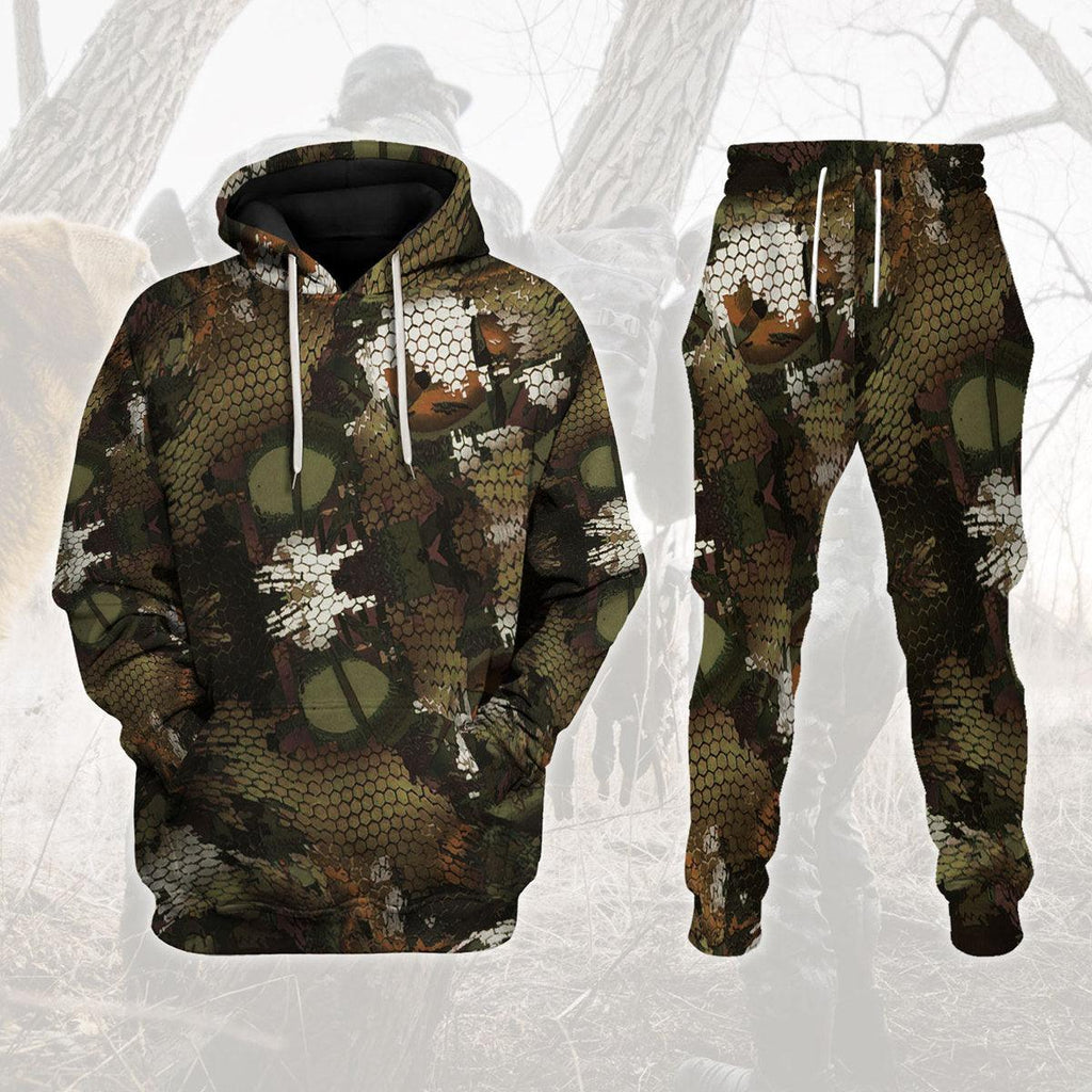 Optifade Timber Hunting Hoodie T-shirt Sweatpants Tracksuit - DucG