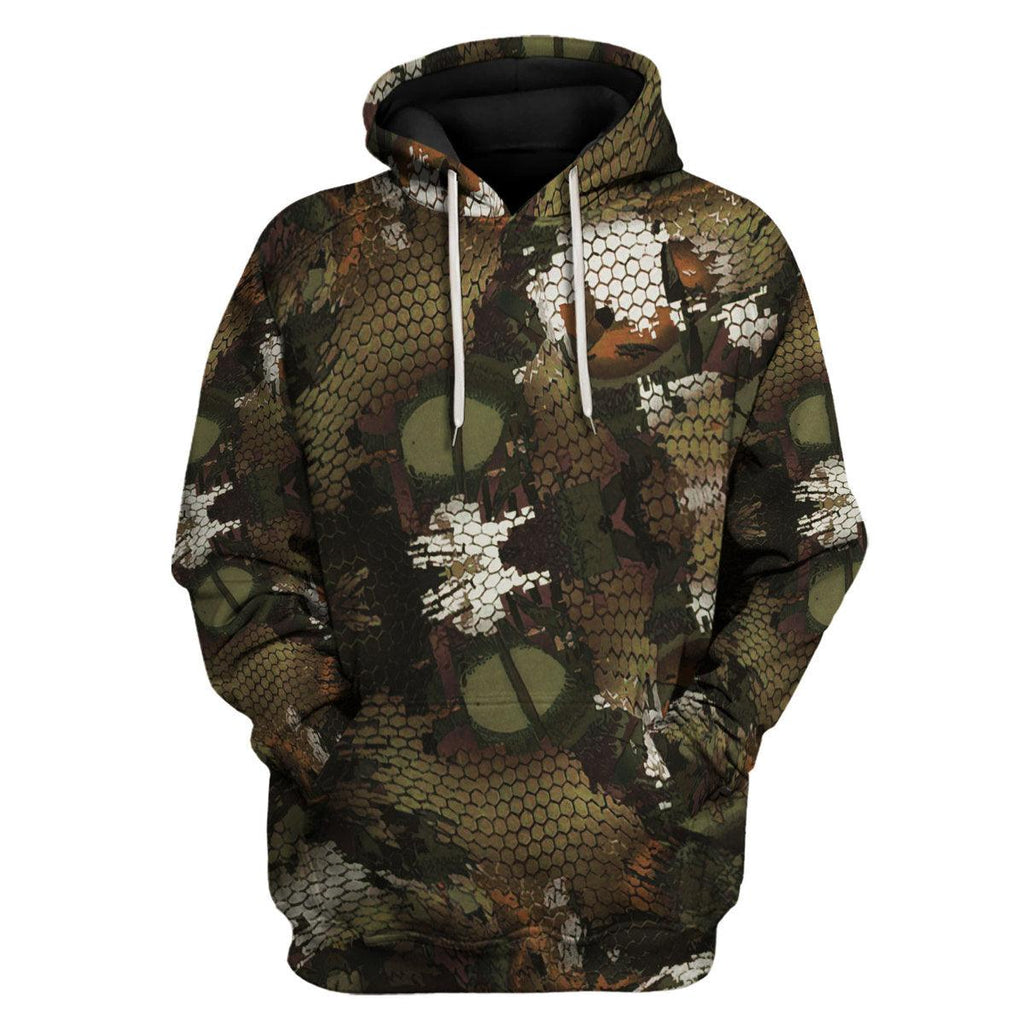 Optifade Timber Hunting Hoodie T-shirt Sweatpants Tracksuit - DucG