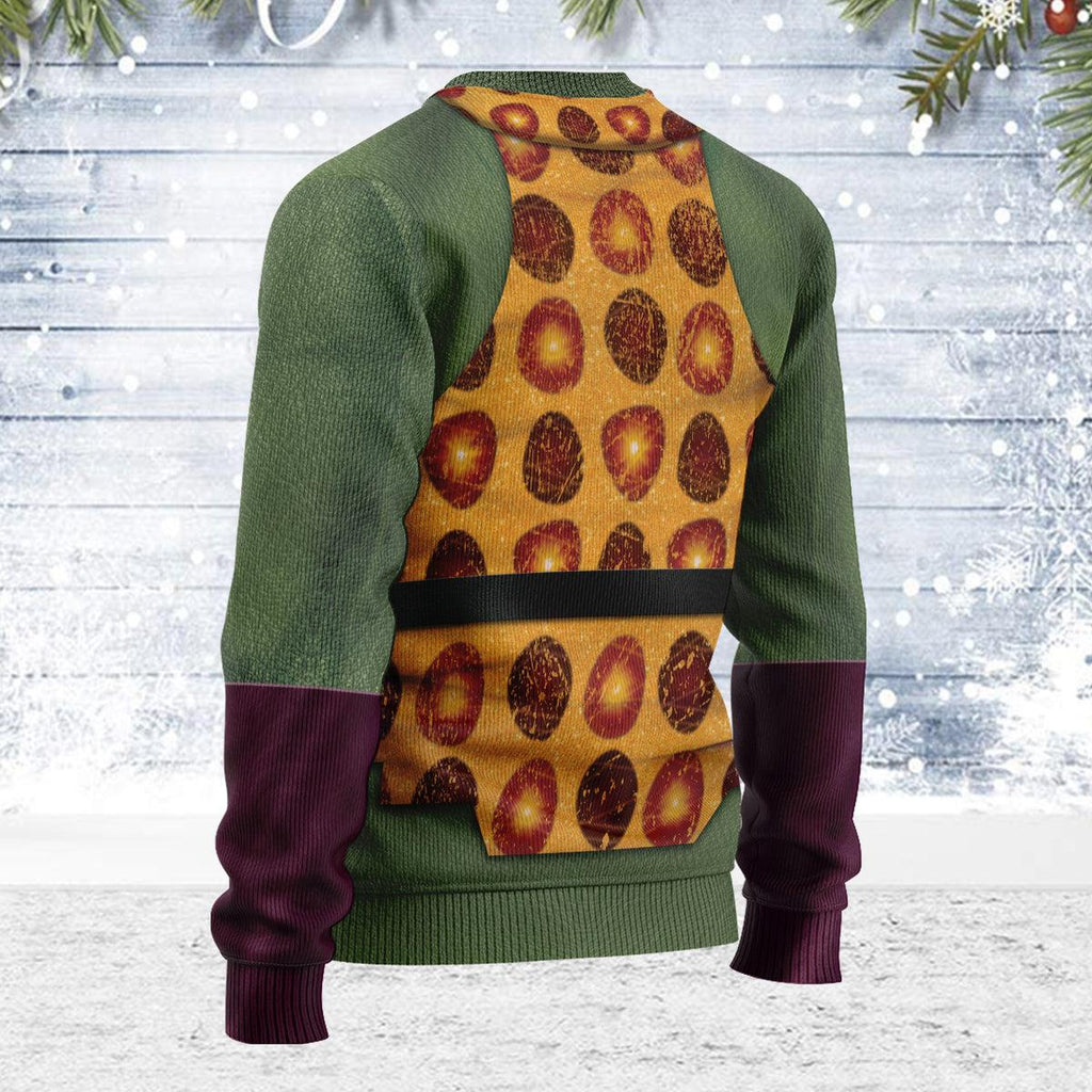 Original Series The Gorn Commander Themed Costume Christmas Wool Sweater - OodieGang.com